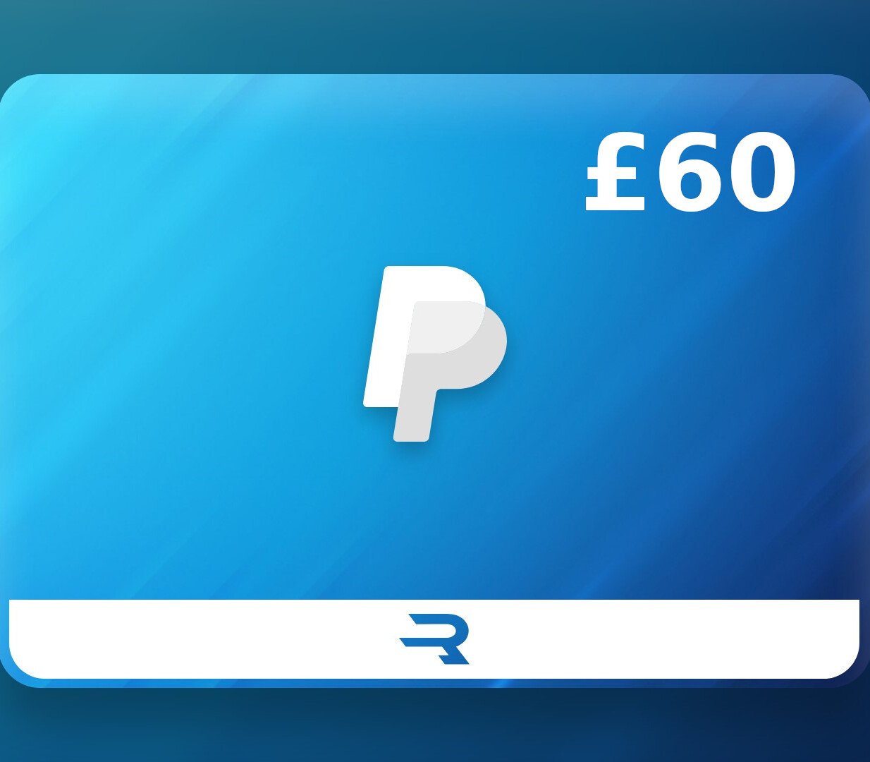Rewarble PayPal 60 GBP Gift Card
