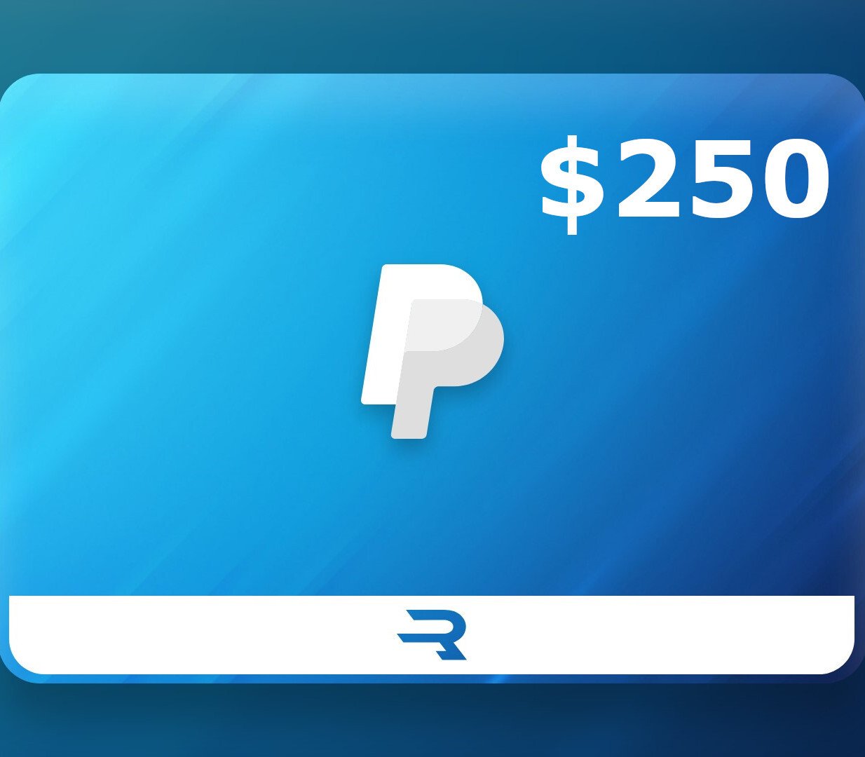 Rewarble PayPal 250 USD Gift Card