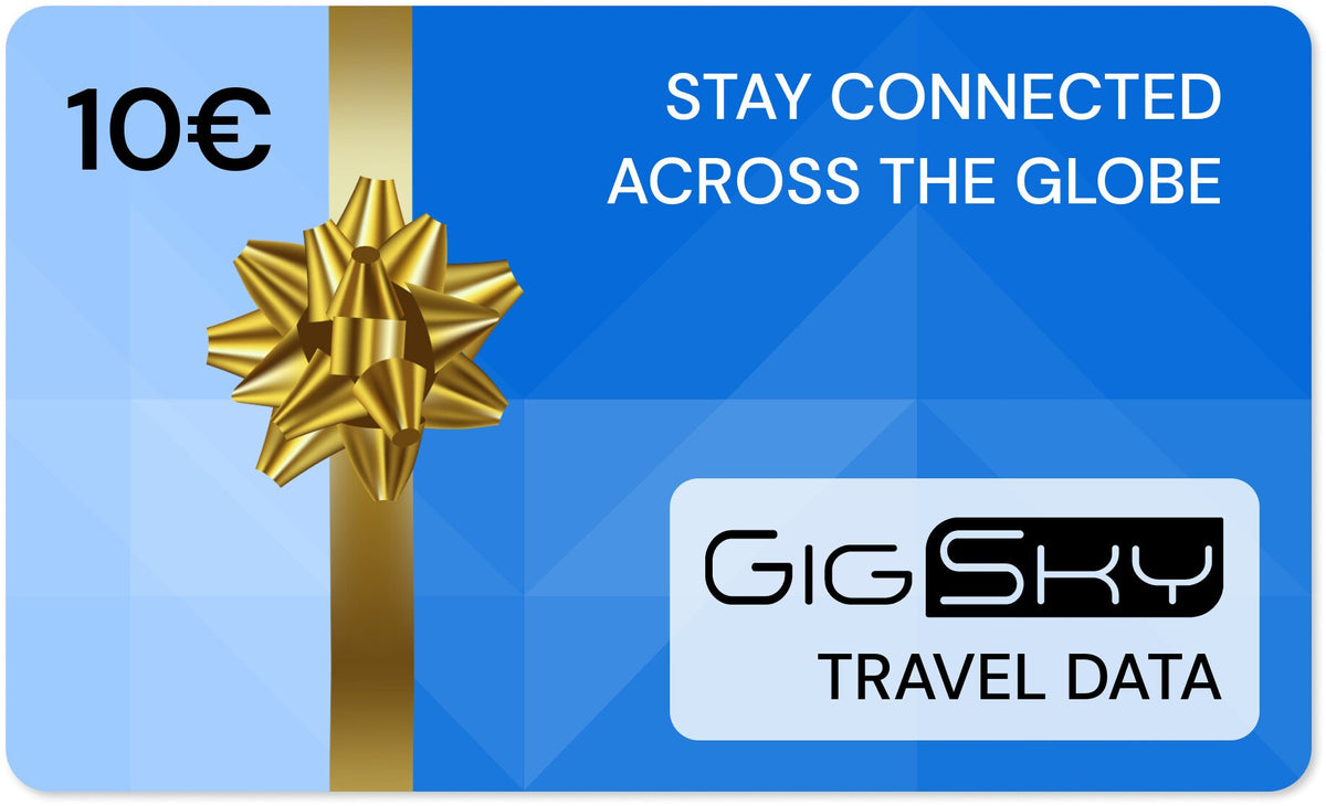 GigSky Gift Card 10 EUR