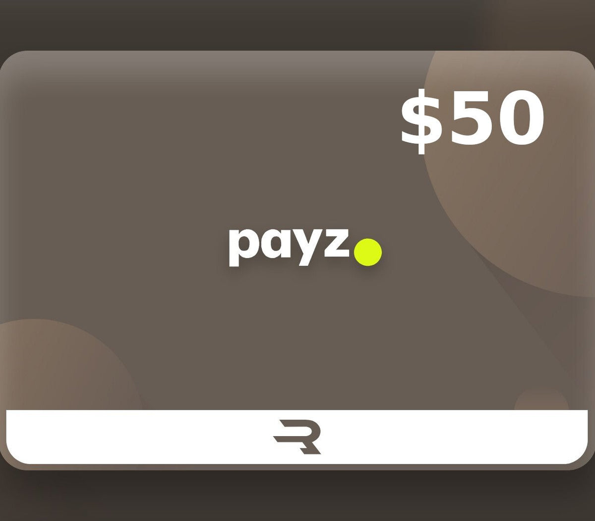 Rewarble Payz 50 USD Gift Card