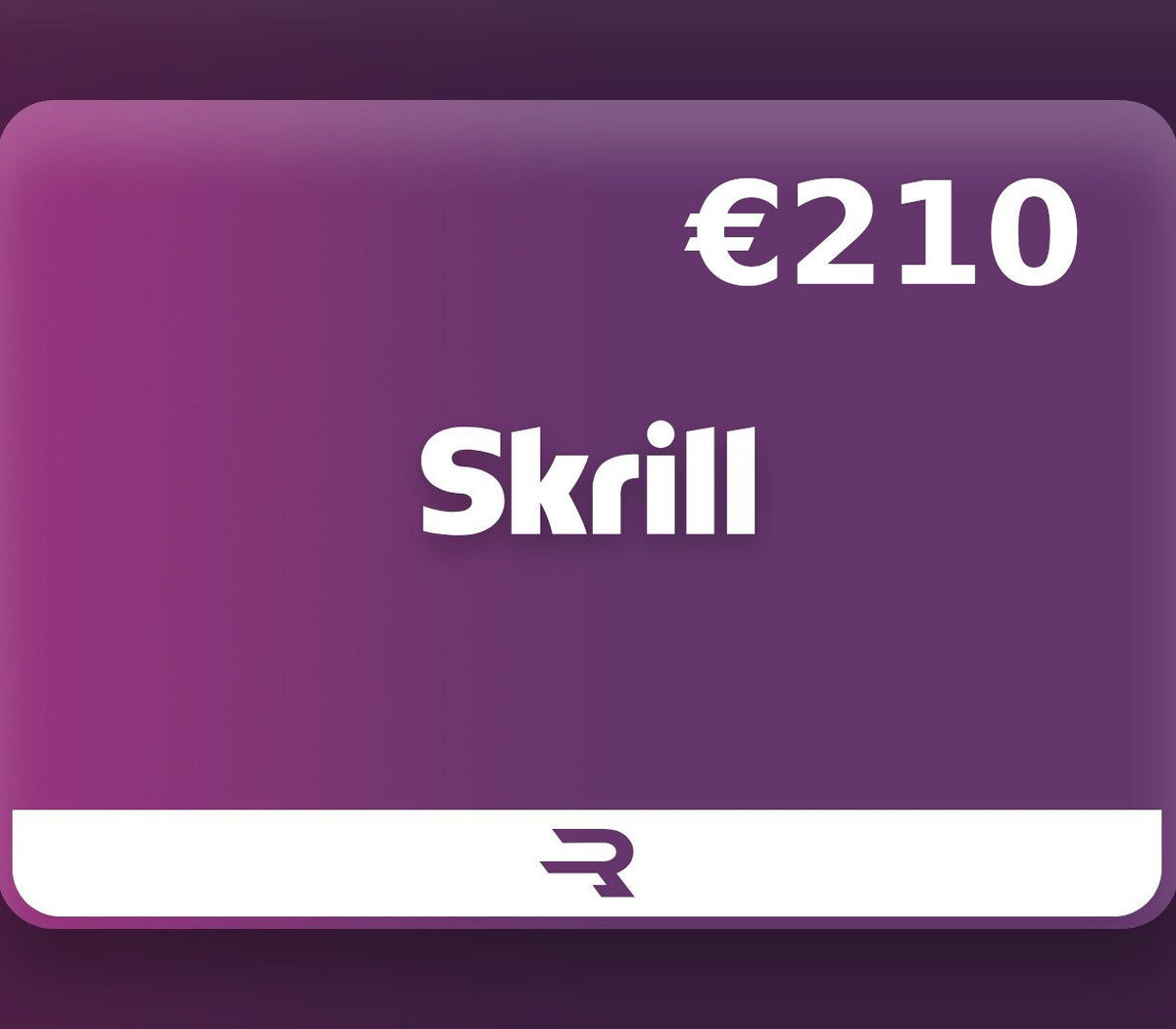 Rewarble Skrill 210 EUR Gift Card