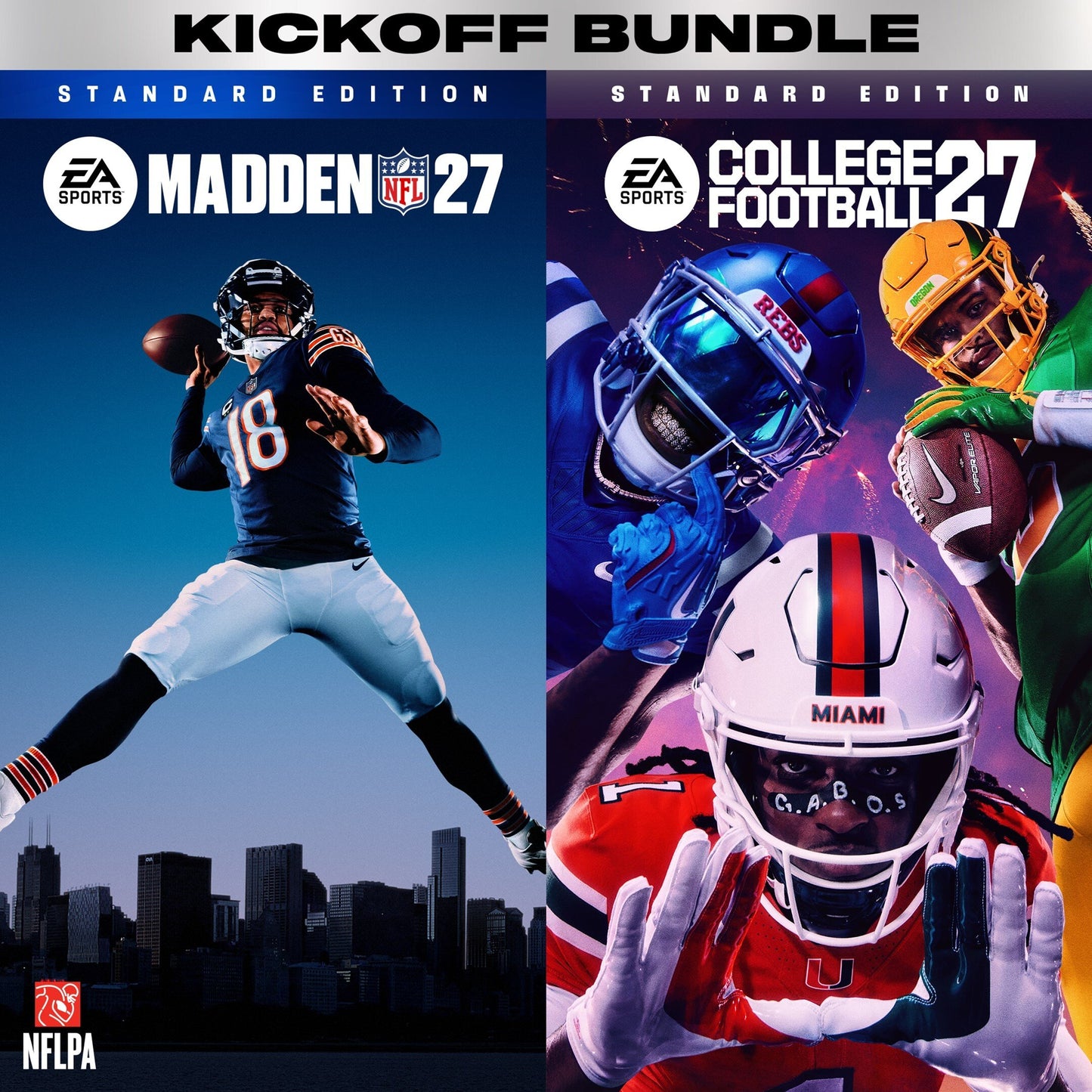 EA SPORTS Kickoff Bundle 27 (Madden NFL 27 Standard Edition & College Football 27 Standard Edition)