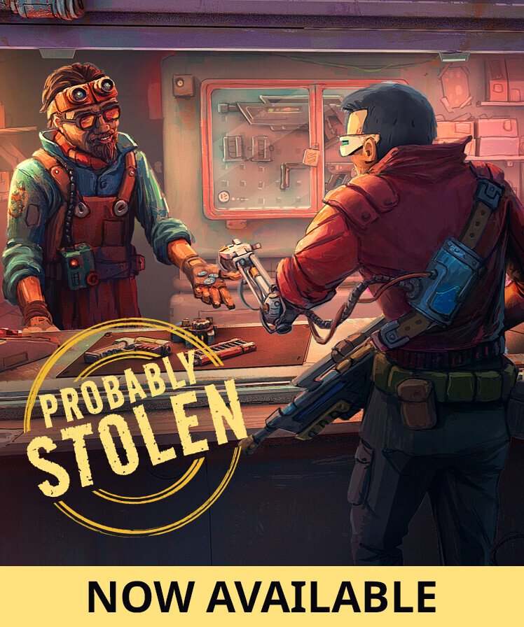 Probably Stolen - Cyberpunk Shopkeeper Sim
