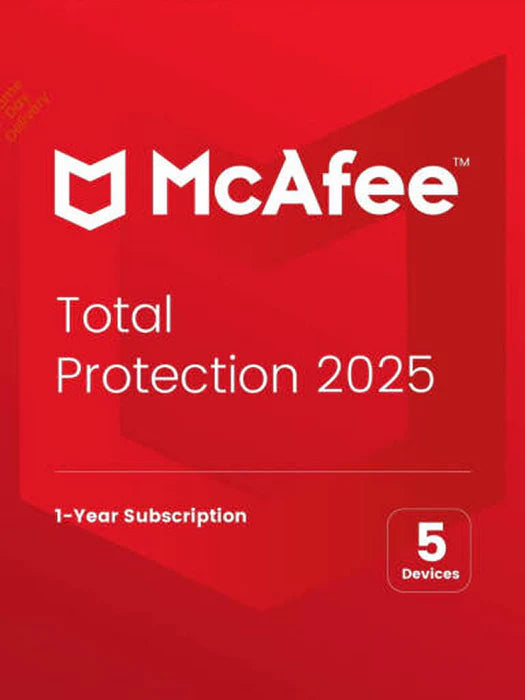 McAfee Total Protection (1 Year / 5 Devices)