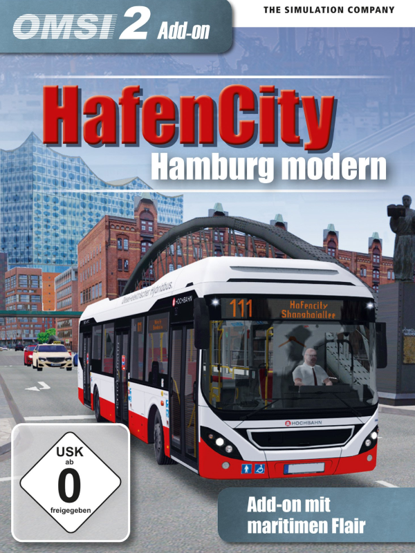 OMSI 2 Add-On HafenCity - Hamburg modern DLC