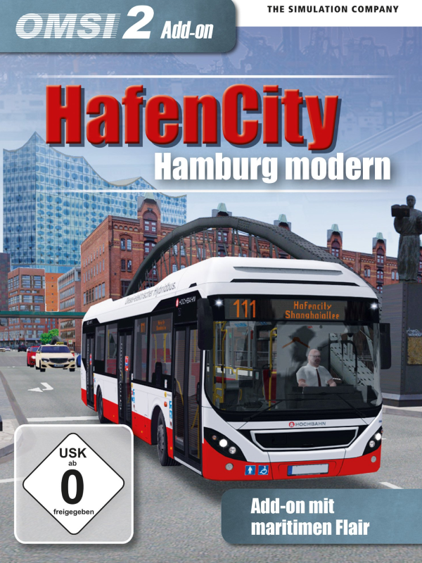 OMSI 2 - Add-On E-Bus Hamburg DLC