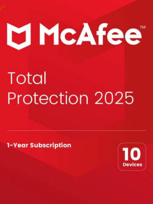 McAfee Total Protection (1 Year / 10 Devices)