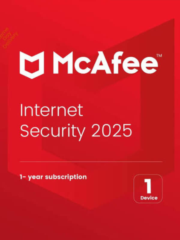 McAfee Internet Security (1 Year / 1 Device)