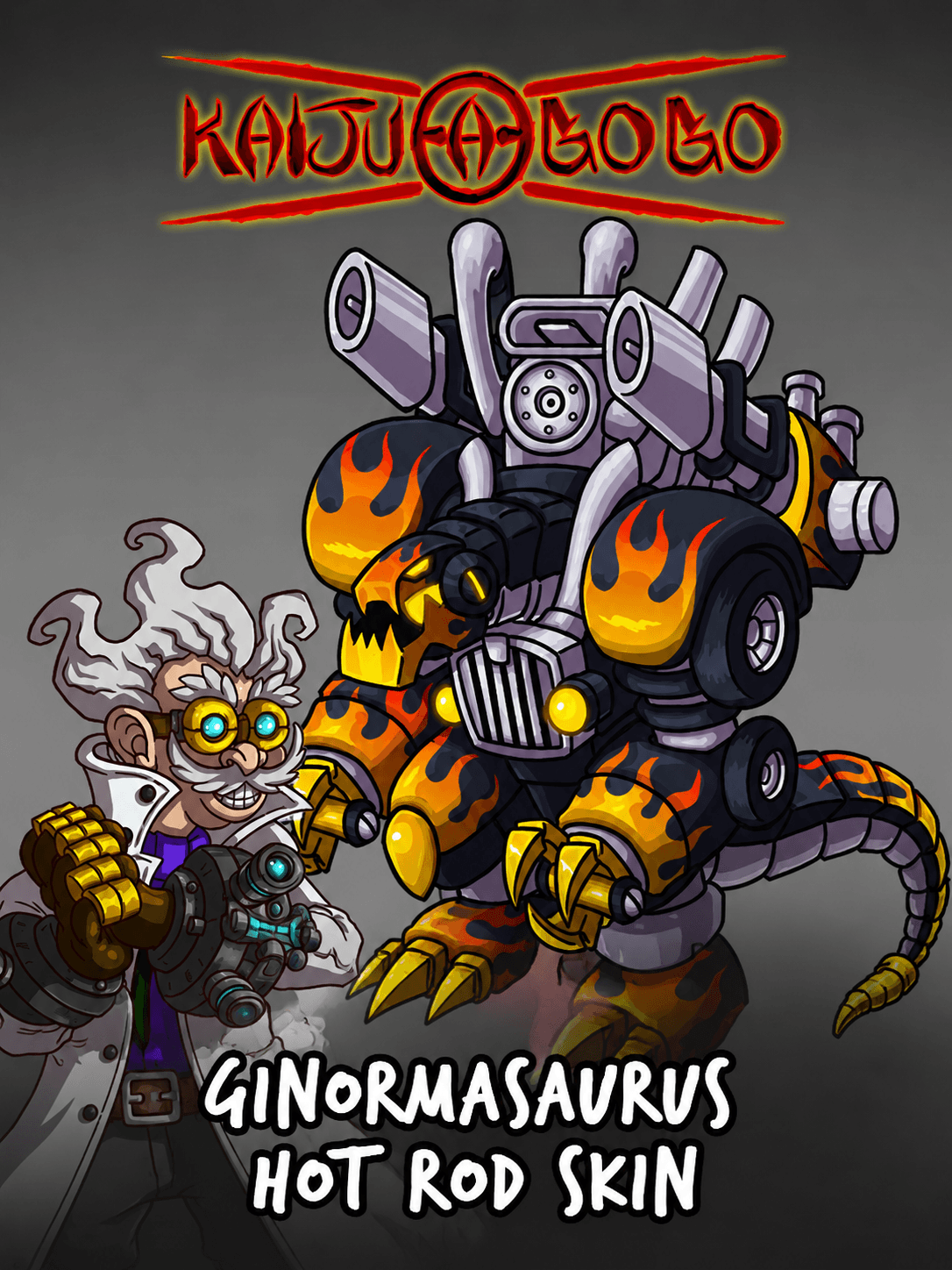 Kaiju-A-GoGo: Hot Rod Ginormasaurus Skin DLC