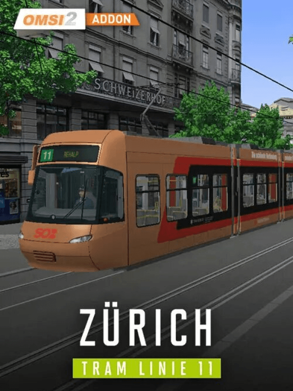 OMSI 2 Add-on Zürich Tram Linie 11