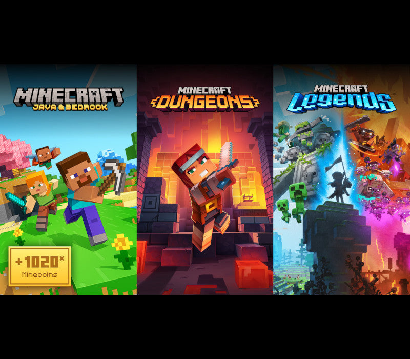 Minecraft Triple Bundle (Windows)