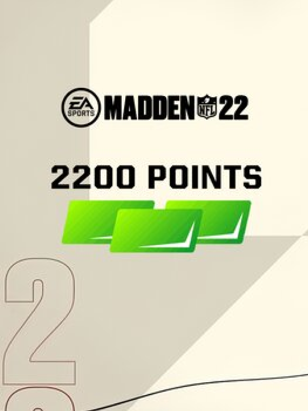 MADDEN NFL 22 - 2200 Madden Points