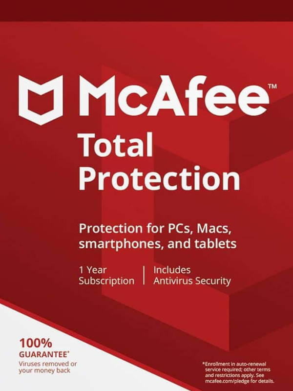 McAfee Total Protection (1 Year / 1 Device)