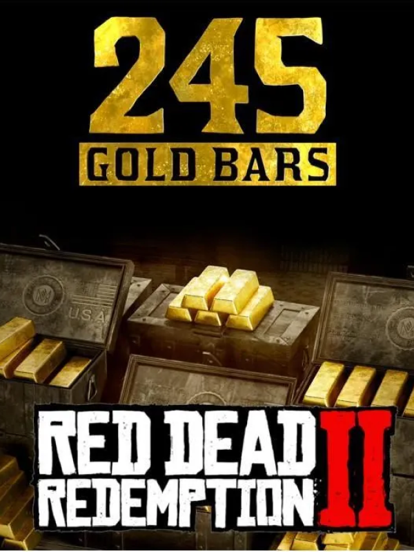 Red Dead Redemption 2 Online - 245 Gold Bars