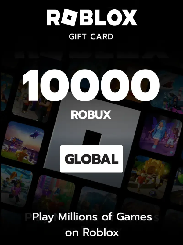Roblox Gift Card 10000 Robux