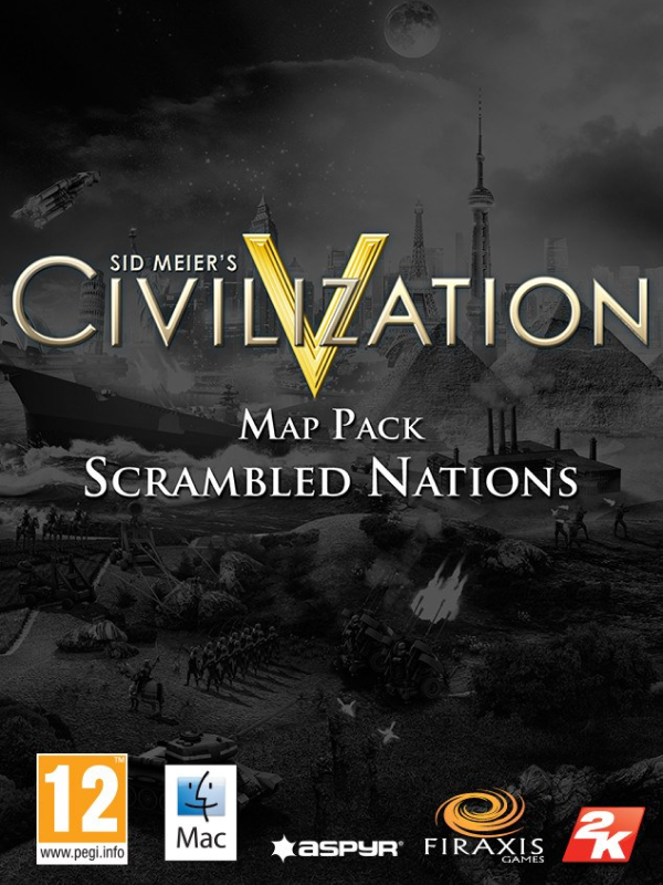 Sid Meier's Civilization V - Scrambled Continents Map Pack DLC