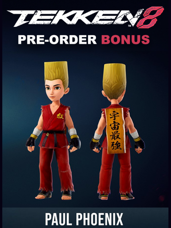 TEKKEN 8 - Pre-order Bonus: Paul Pheonix Set DLC
