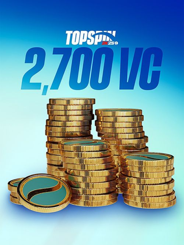 TopSpin 2K25 - 2,700 Virtual Currency Pack