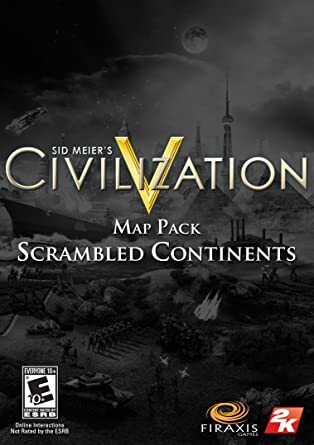 Sid Meier's Civilization V - Scrambled Continents Map Pack DLC