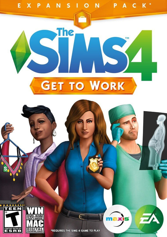 The Sims 4 - Get to Work DLC