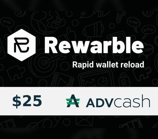 Rewarble AdvCash 25 USD Gift Card