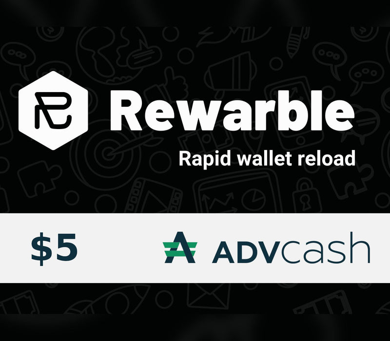 Rewarble AdvCash 5 USD Gift Card