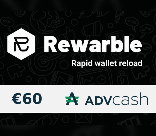 Rewarble AdvCash 60 EUR Gift Card