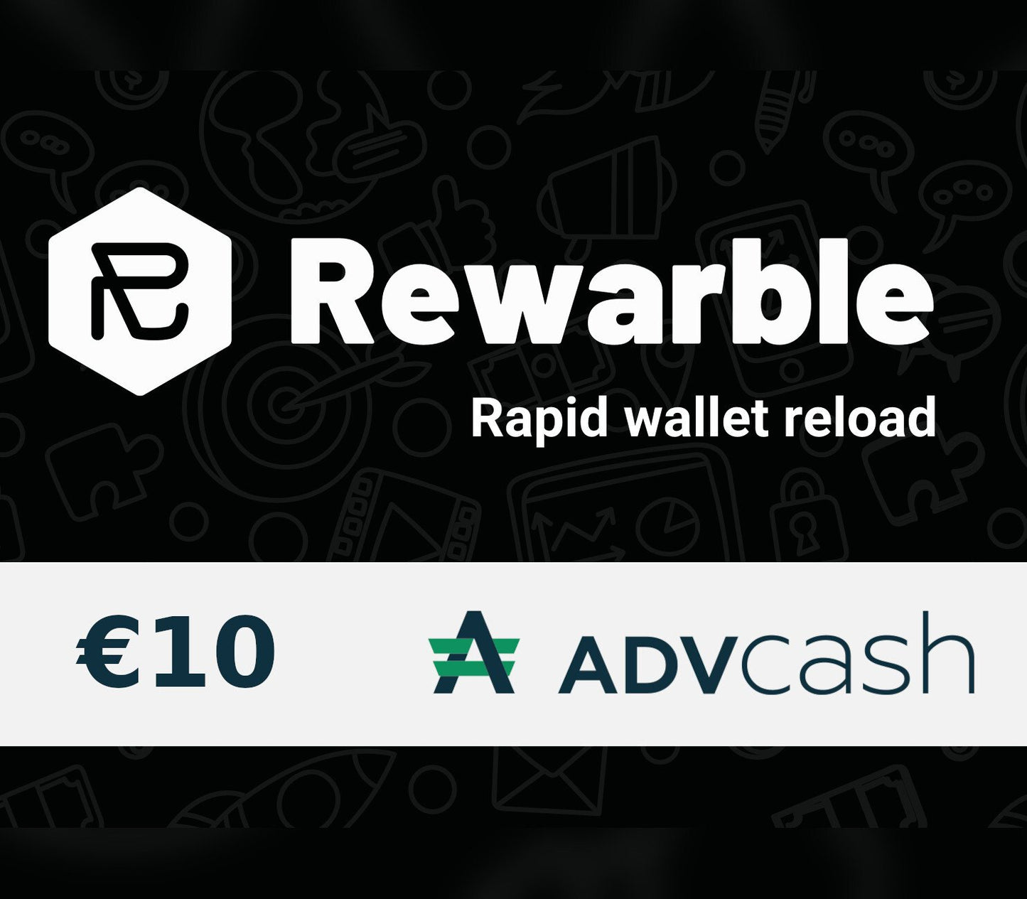 Rewarble AdvCash 10 EUR Gift Card