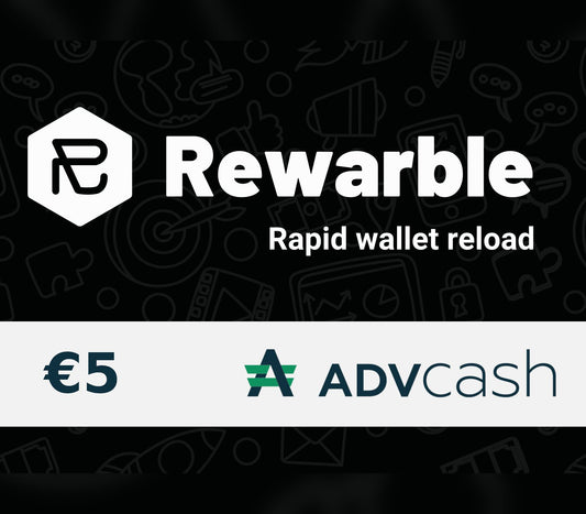Rewarble AdvCash 5 EUR Gift Card