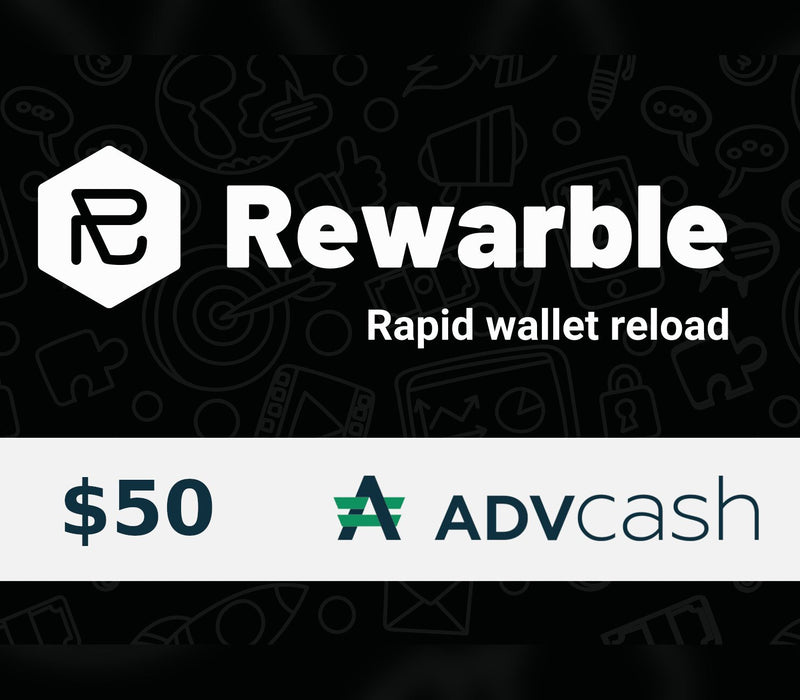 Rewarble AdvCash 50 USD Gift Card
