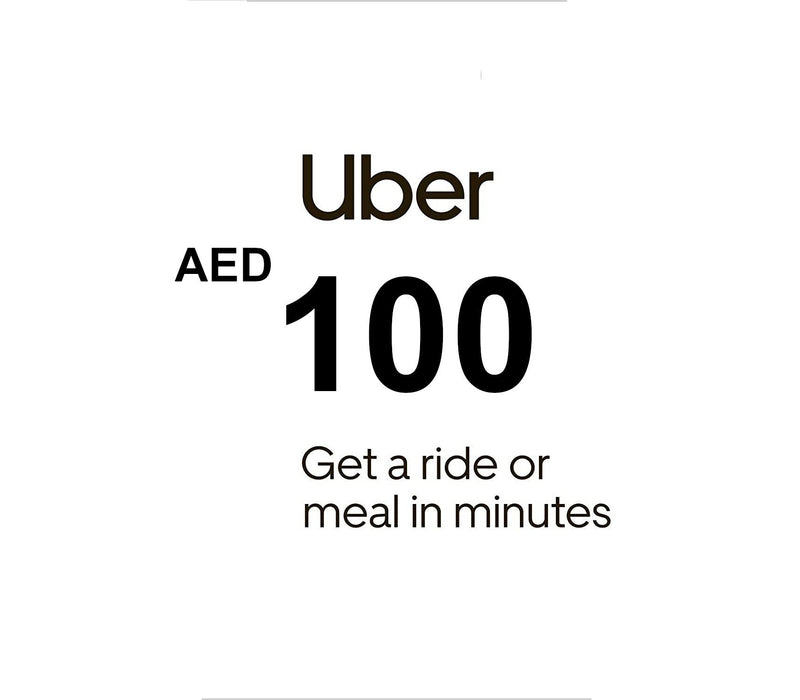 Uber Gift Card 100 AED