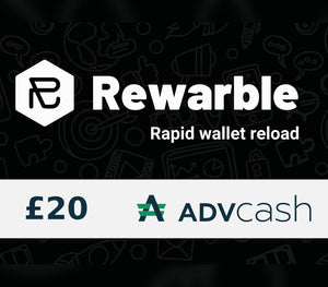 Rewarble AdvCash 20 GBP Gift Card