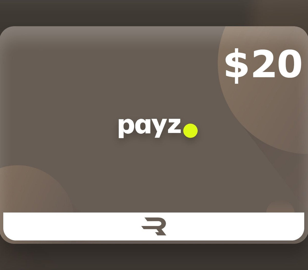 Rewarble Payz 20 USD Gift Card