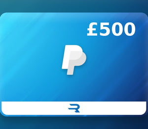 Rewarble PayPal Gift Card 500 GBP