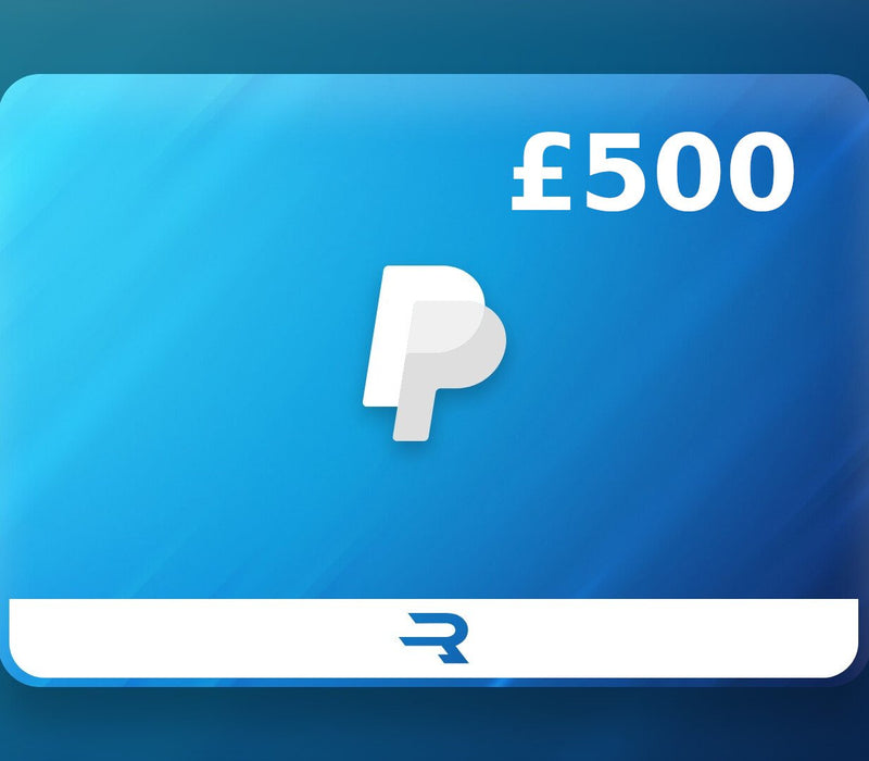 Rewarble PayPal Gift Card 500 GBP