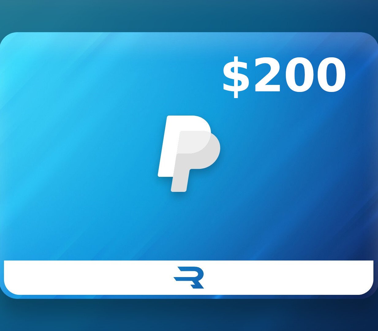 Rewarble PayPal 200 USD Gift Card