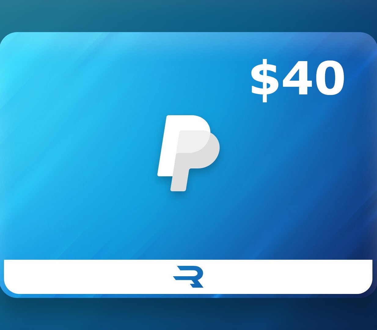 Rewarble PayPal 40 USD Gift Card