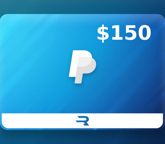 Rewarble PayPal 150 USD Gift Card