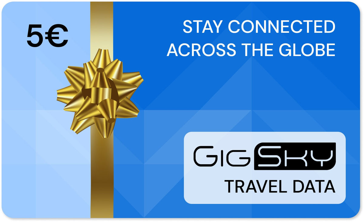 GigSky Gift Card 5 EUR