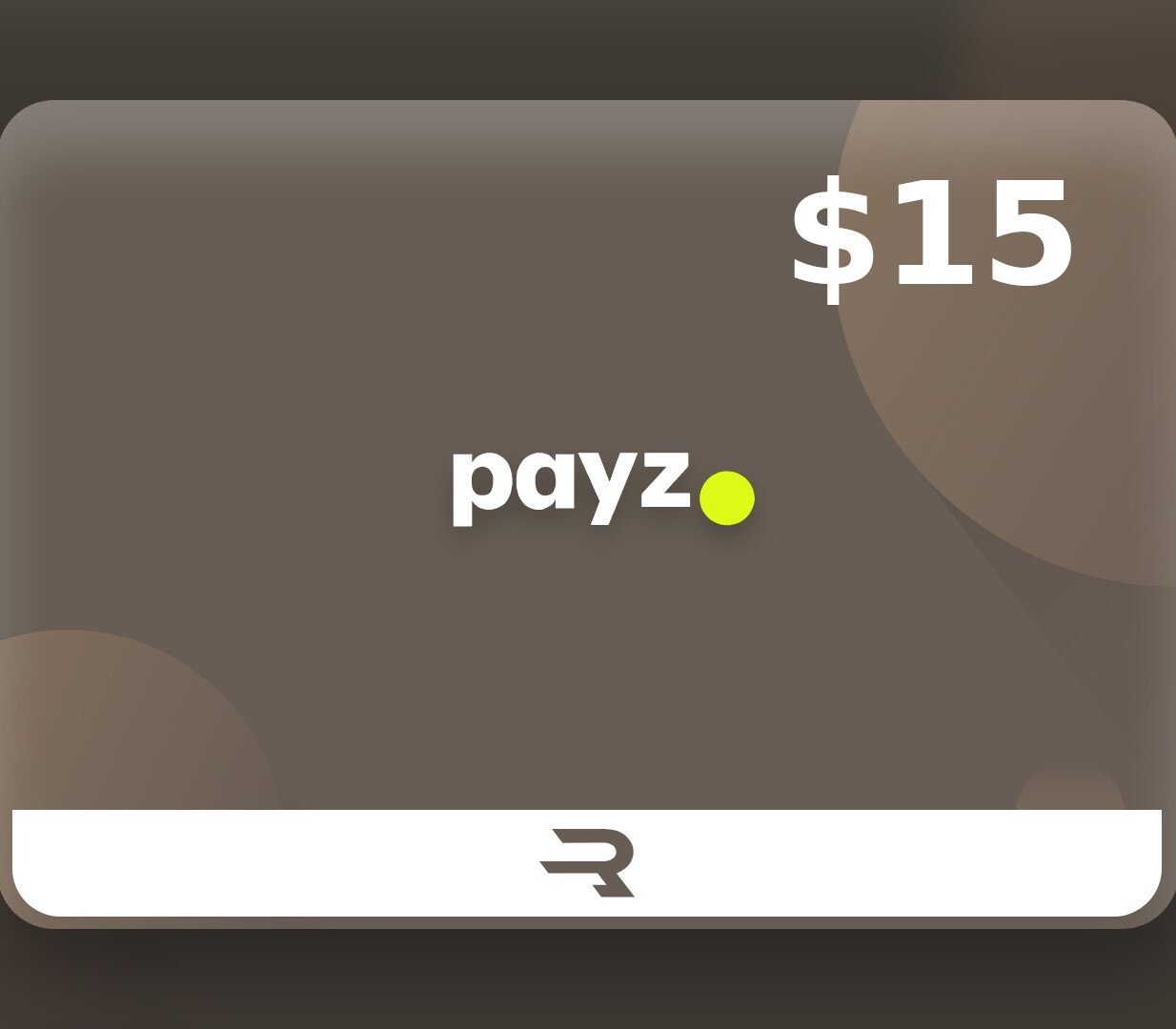 Rewarble Payz 15 USD Gift Card