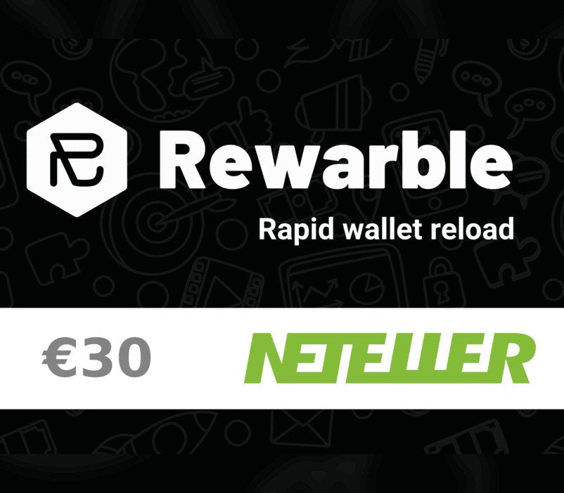 Rewarble Neteller Gift Card 30 EUR