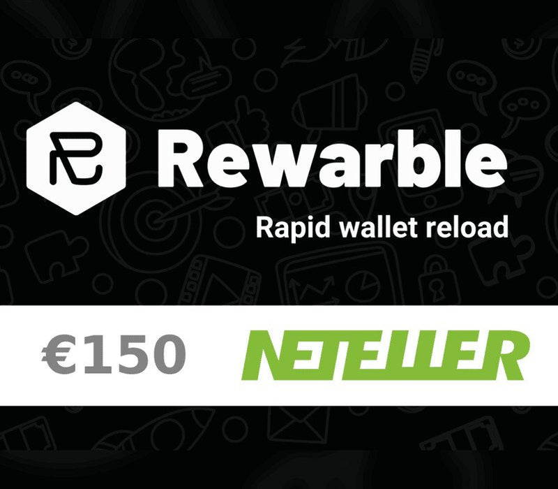 Rewarble Neteller Gift Card 150 EUR