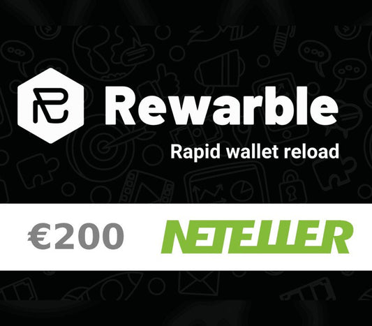 Rewarble Neteller Gift Card 200 EUR