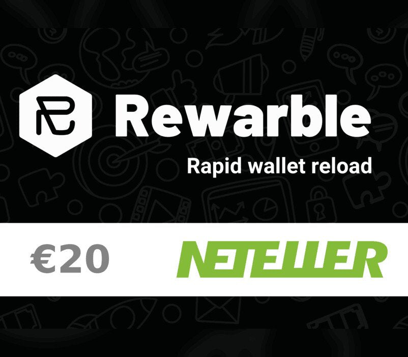 Rewarble Neteller Gift Card 20 EUR