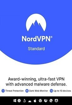 NordVPN Standard ( 1 Year/ 10 devices)
