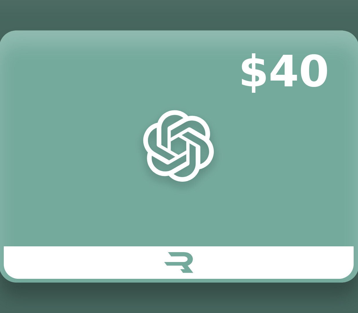 Rewarble ChatGPT 40 USD Gift Card