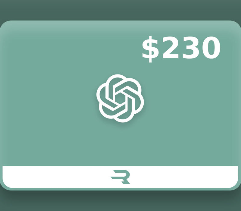 Rewarble ChatGPT 230 USD Gift Card