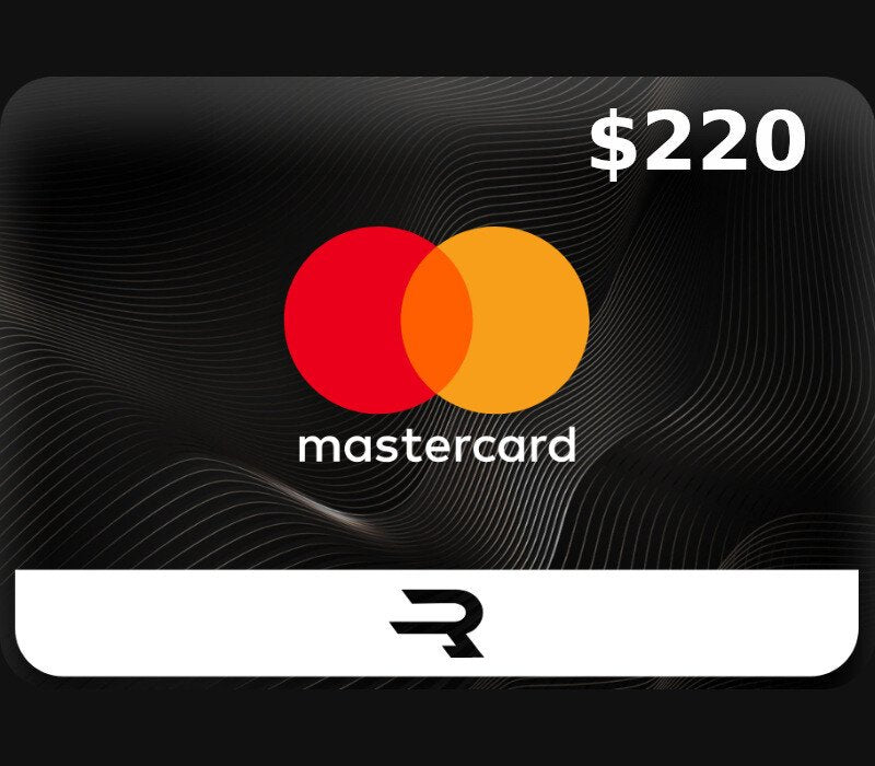 Rewarble MasterCard 220 USD Gift Card