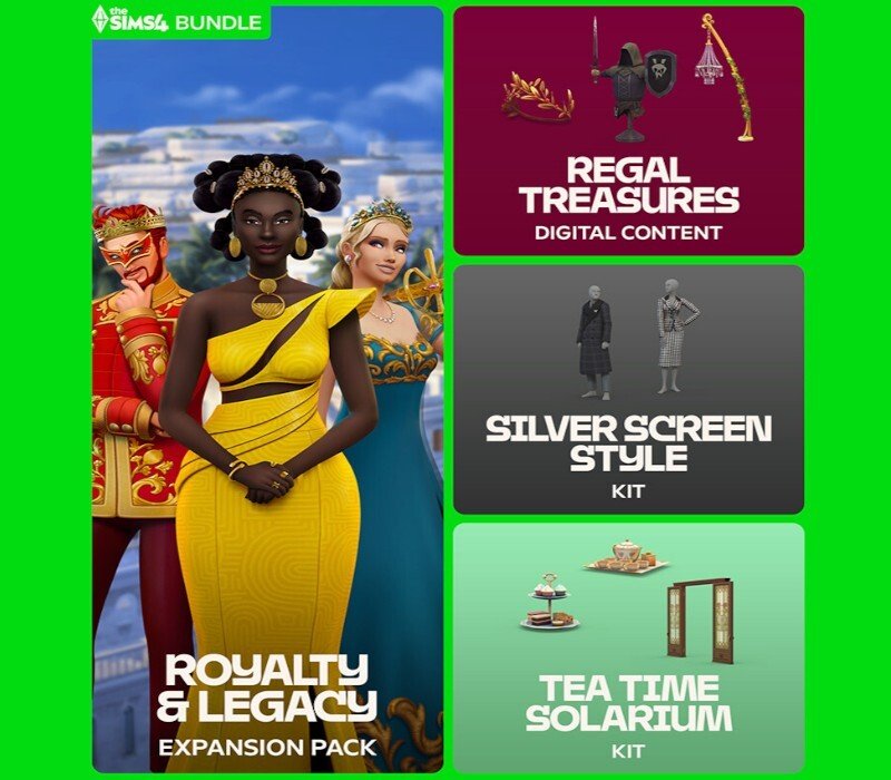 The Sims 4 - Royalty & Legacy Grand Bundle DLC