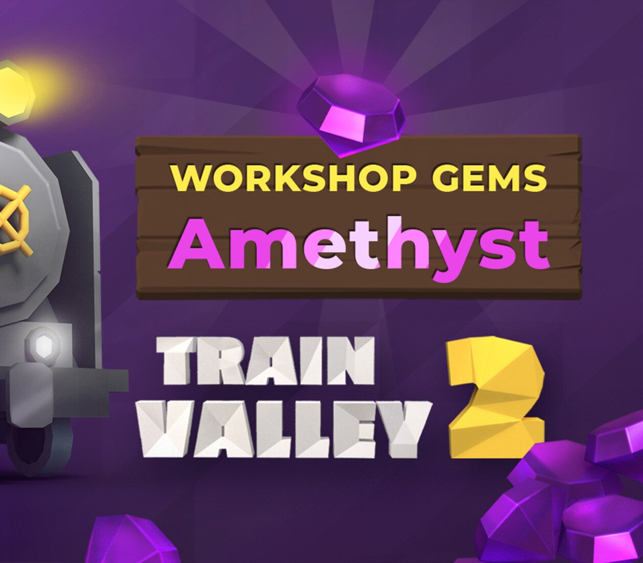Train Valley 2: Workshop Gems - Amethyst DLC